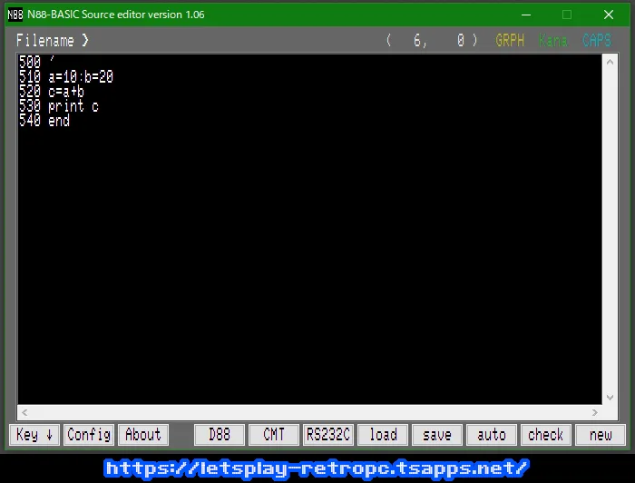 既に行番号が入っている場合は上書き更新されます